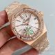 Audemars Piguet ROYAL OAK 3120 Replica Watch Rose Gold Diamond Bezel Silver Dial (2)_th.jpg